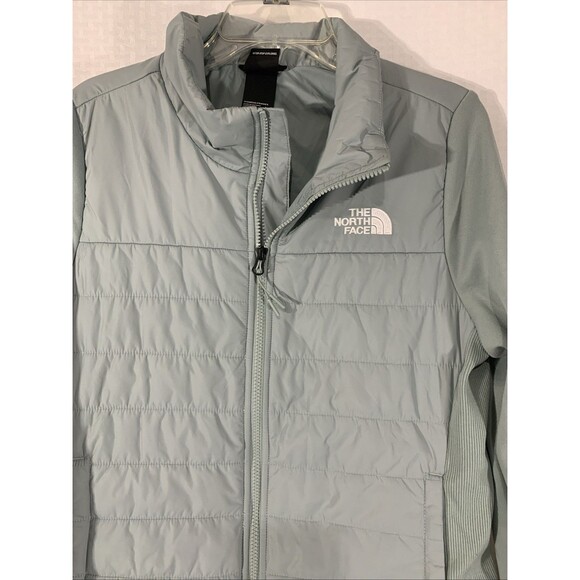North Face Mashup Light Sage Green Jacket Coat Womens L - Picture 2 of 9